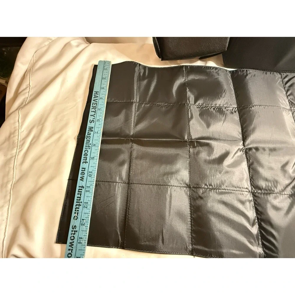 ToteSavvy Small Black Diaper Bag w/ Changing Pad & Strap NWOT